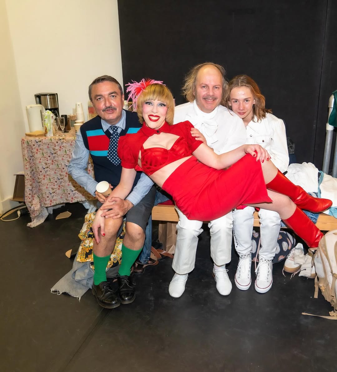 Backstage du défilé