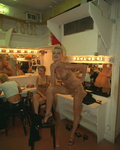Archives et coulisses d'un défilé de lingerie