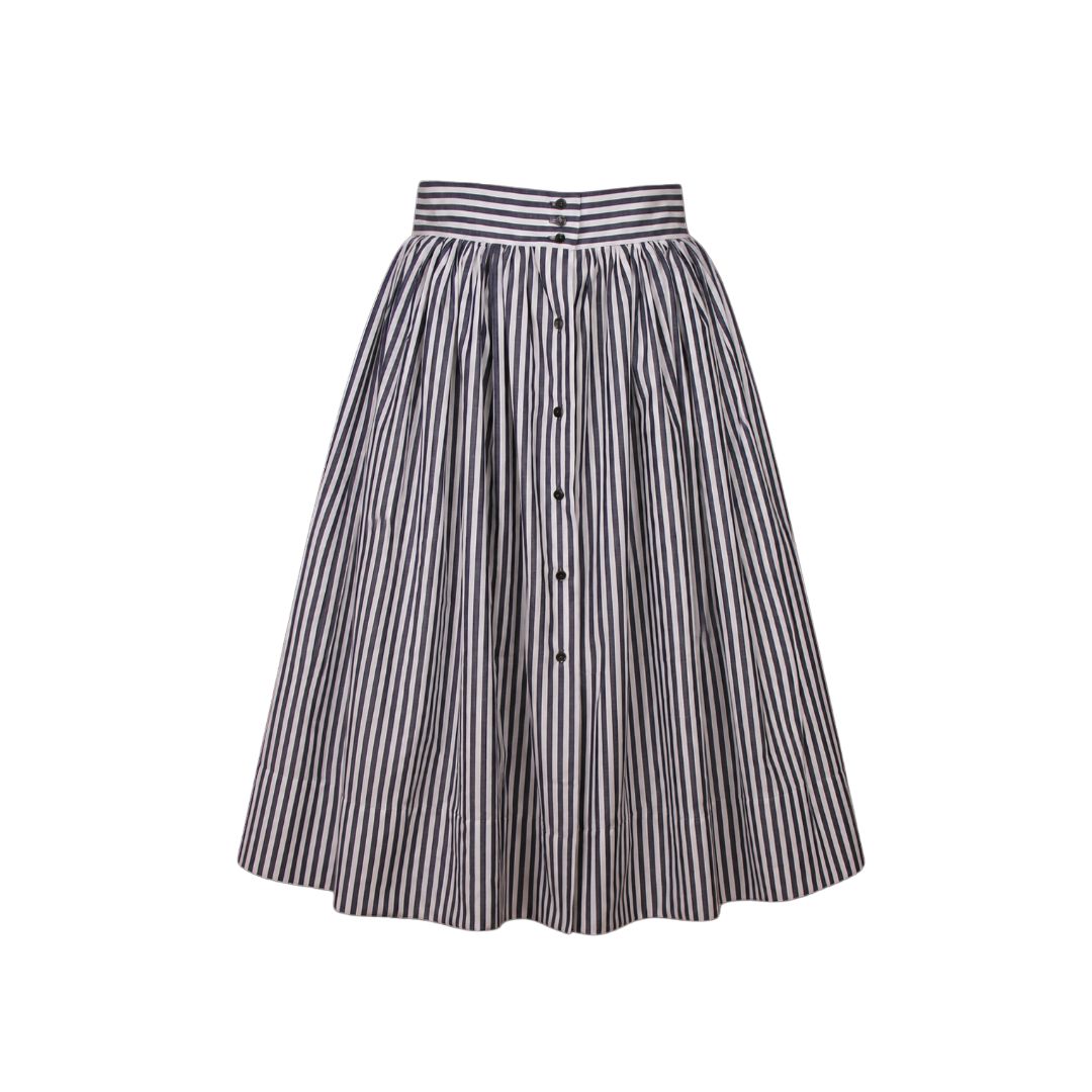 Jupe midi « Garden party »
