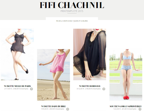 La collection Printemps Eté 2015 Fifi Chachnil disponible sur commande sur My Beautiful Dressing