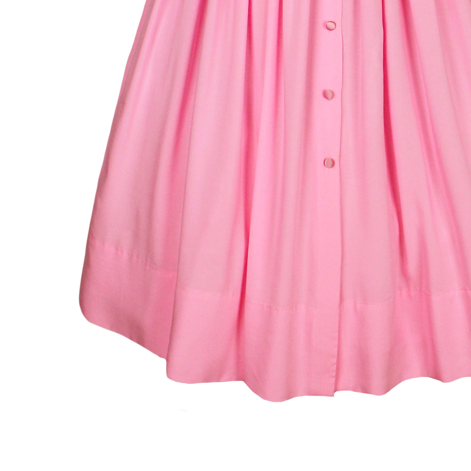 Jupe midi « Garden party »