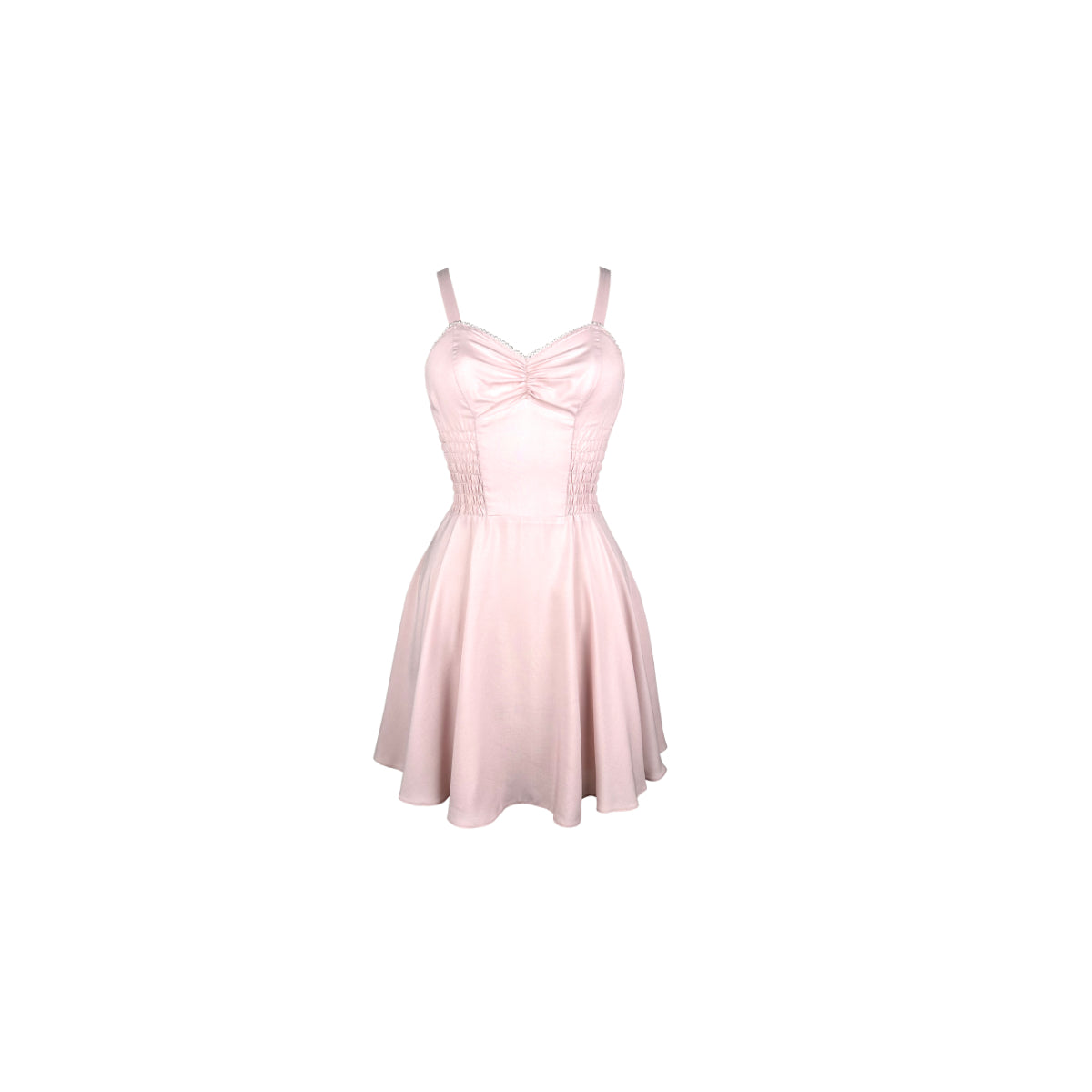 Robe « Helga mini » Dusty rose